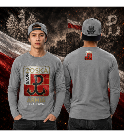 LONGSLEEVE PATRIOTYCZNY BAON ZOŚKA